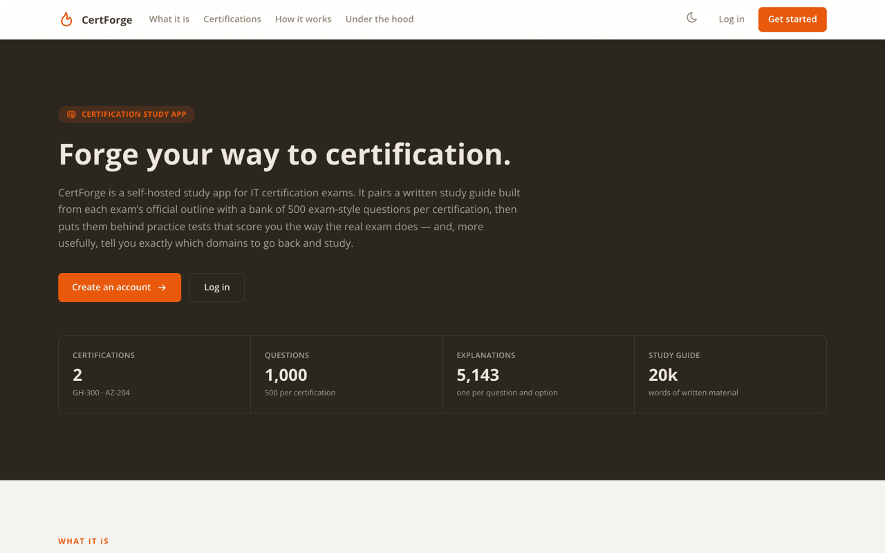 Certification Study App — Certification study & practice tests